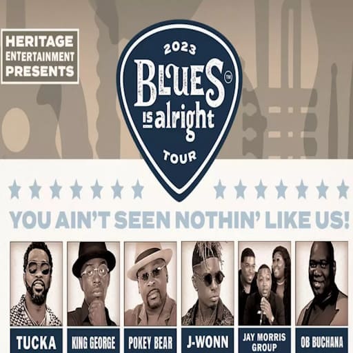 Blues is Alright Tour Concerts in Houston